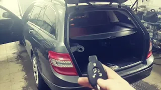 S204 - Закрытие крышки багажника с ключа