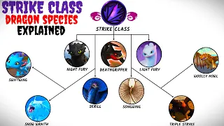 Every Strike Class Dragon Species Explained | How To Train Your Dragon