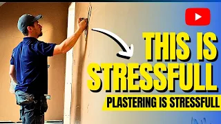 Plastering Is Stressful Until You DO THIS...