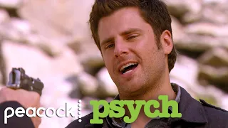 Chase! Fight And Even Kick Up | Psych
