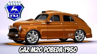 3DTuning - GAZ M20 Pobeda 1950 | Virtual Tuning #2