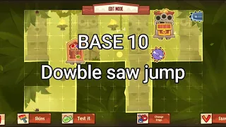 BASE 10 Double Saw Jump | King of Thieves