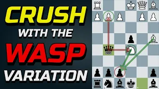 Surprisingly Tricky, Extremely Fun - The Wasp Variation of the Elephant Gambit!