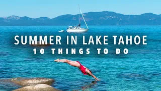 Summer in Lake Tahoe: 10 Adventurous Things To Do
