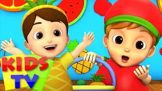 Canción de frutas | Videos infantiles | Kids TV Español Latino | Poemas para niños | Animación