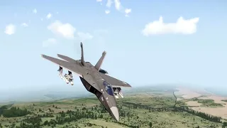 Nothing Can Stop It! Ukrainian and US laser-armed fighter jets destroy 250 Russian tanks - Arma 3