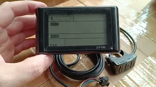 LCD-дисплей электровелосипеда SW900  24V, 36V, 48V Украина