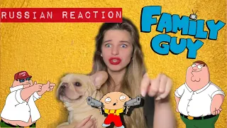 Russian Reaction to Family Guy - Roasting everything Women