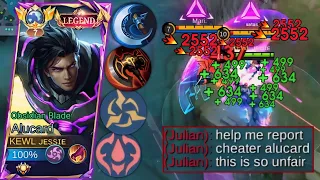 GLOBAL ALUCARD NEW BUILD FOR DAMAGE HACK LIFESTEAL! This Brutal insane Build is Totally Broken