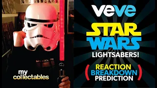 Veve Star Wars LIGHTSABERS! Reaction, Breakdown and Predictions!