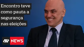 Moraes se reúne com comandantes da PM | DIRETO DE BRASÍLIA