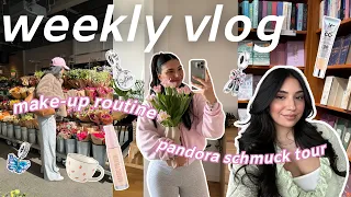 make up routine, meine armbänder & charms, shopping ✨ weekly vlog