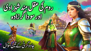 Room ki aqalmand Shehzadi aur sodagar || A Pise Princess of Rome and Merchant  || urdu kahani