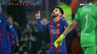 Messi vs Real Sociedad |CDR| 2nd leg - English Commentary 26/1/17