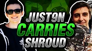 Just9n Carries Shroud | Pubg Highlights