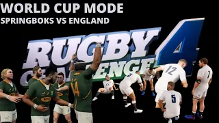 Rugby Challenge 4 World Cup Mode South Africa vs England Semi-Final!!!