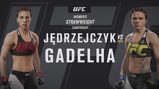 EA Sports UFC 2 - Joanna Jedrzejczyk vs. Claudia Gadlha Bloodbath