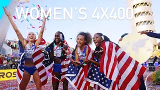 Women’s 4x400 Meters Relay Finals | World Athletics Championships Oregon 2022