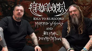 CAVALERA - Idea To Re-Record Morbid Visions and Bestial Devastation (OFFICIAL INTERVIEW)