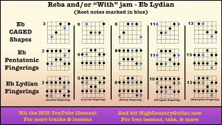 Reba jam - (Phish) - 10 Minute Backing Track