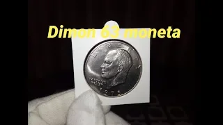 Монета 1 доллар США 1973 года / Coin 1 United States Dollar 1973 / Нумизматический челлендж # 43