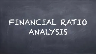 Financial Ratio Analysis【Dr. Deric】