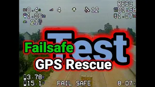 Failsafe Test || GPS Rescue || Betaflight 4.3 || FPV DVR