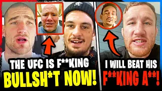 MMA Community GOES OFF on Dana White and UFC, Sean Strickland EXPOSES UFC coach, Justin Gaethje