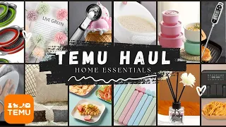 TEMU Haul - Home Essentials you need! (Super affordable)