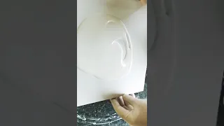 02. Acrylic Pouring with a Strainer Using Bright Colors