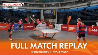 Teqball Tour - Rio de Janeiro | Mixed Doubles,Group stages | B.Marojevic,R.Fontes vs Cs.Bányik,K.Ács