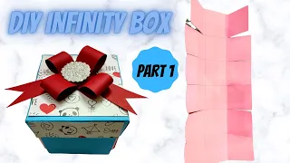 Explosion box tutorial / Infinity Explosion box / How to make surprise box for boyfriend