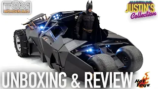 Hot Toys Batmobile Tumbler Batman Begins / The Dark Knight Unboxing & Review