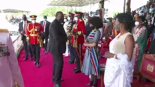 Drama as Uhuru Skips Greeting DP Ruto During MADARAKA DAY Celebrations