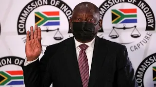 Ramaphosa defends serving as Zuma's deputy at state capture inquiry