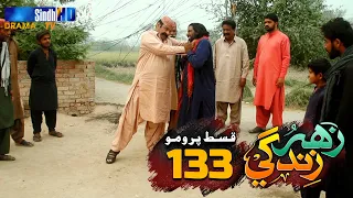 Zahar Zindagi - Ep 133 Promo | Sindh TV Soap Serial | SindhTVHD Drama