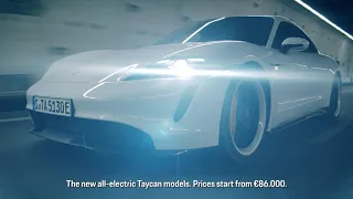 The new Porsche Taycan models. Soul Electrified.