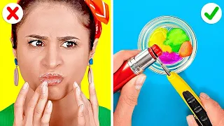 Prodotti di bellezza e fantastici trucchi per ragazze || Idee per capelli e per il make-up