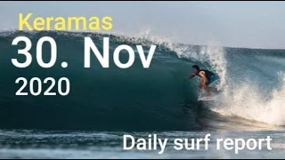 【Bali Surf VLOG】 Keramas / 30.Nov.2020