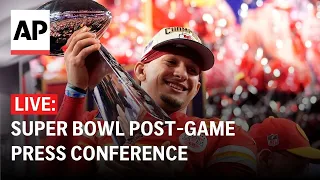 Super Bowl post-game press conference with the Chiefs (full remarks from Mahomes and Reid)