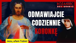 Koronka do Bożego miłosierdzia | Różaniec bez granic | 15.00 codziennie live