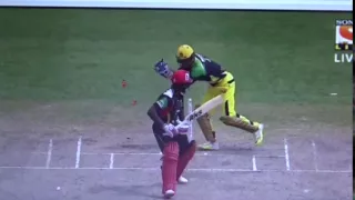 CPL 2016 || Jamaica Tallawahs Vs St Kitts and Nevis Patriots || Shakib Al Hasan 1st Wicket