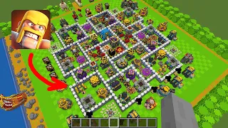 clash of clans in minecraft xD