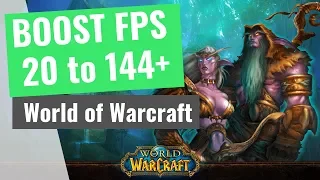 World of Warcraft - How to BOOST FPS and Increase Performance / STOP Stuttering on any PC