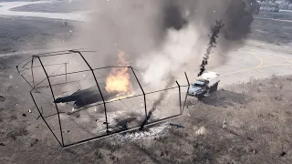 Russia's Engels Rear Military Airfield Hit by Unknown Ukraine's High-Explosive Drones - ARMA 3