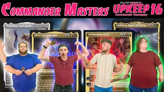 COMMANDER MASTERS Precon Gameplay | Upkeep 16 (Eldrazi, Slivers, Guff, Enchantments) #MTGAmbassador