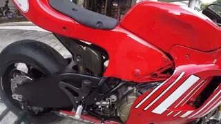 Ducati Desmosedici RR exhaust and engine sound