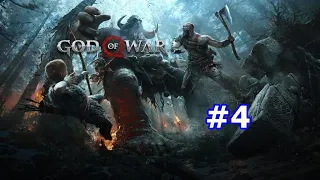GOD OF WAR #4 - Kratos, Atreus e a Emboscada! Gameplay em Português PT BR
