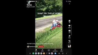 LAWN MOWER ACCIDENT MOWING FAILS