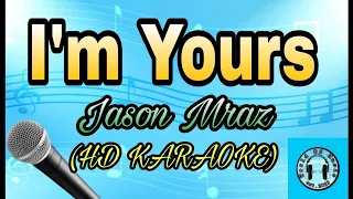 I'm Yours - Jason Mraz Karaoke with lyrics (HD KARAOKE)